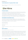 Care and maintenance flyer  Hywood Privatbereich GB