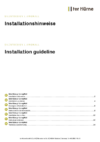 Installation hints