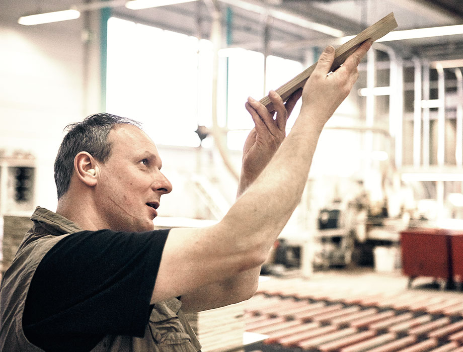 Sōya productie in de fabriek