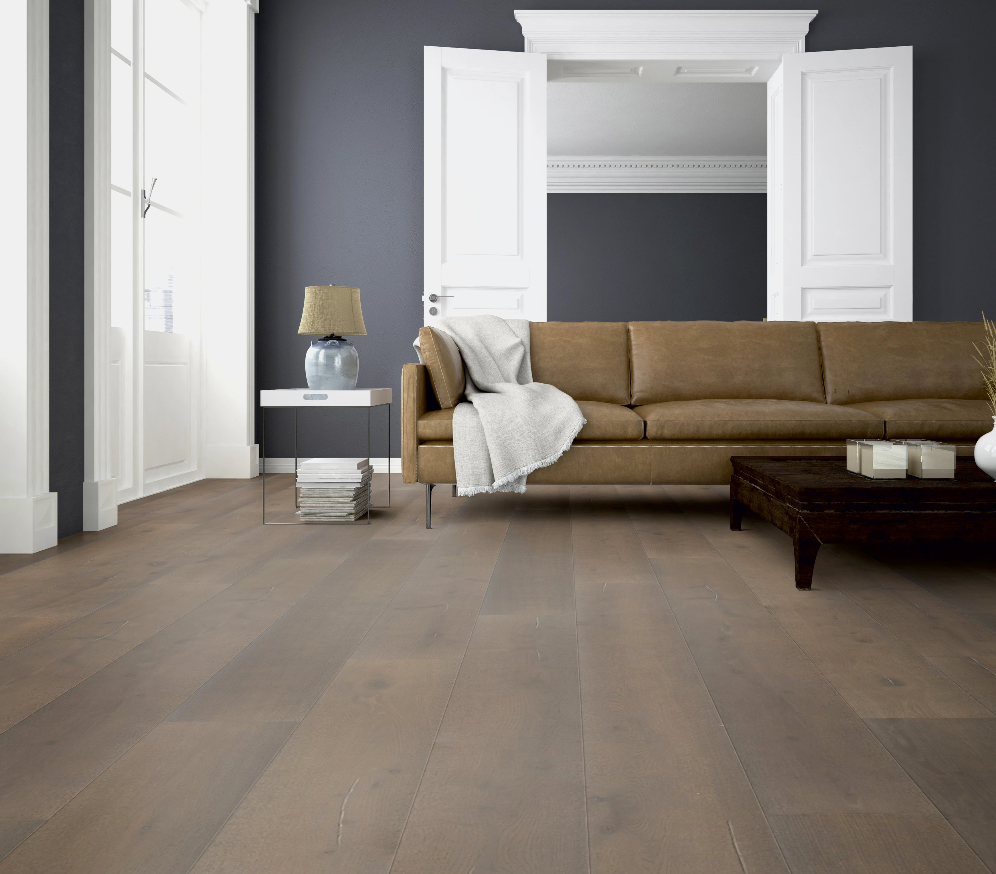 Oak unique mist brown