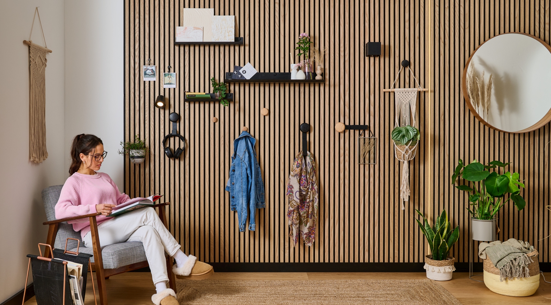 SilentDesign LivingWall in een modern interieur