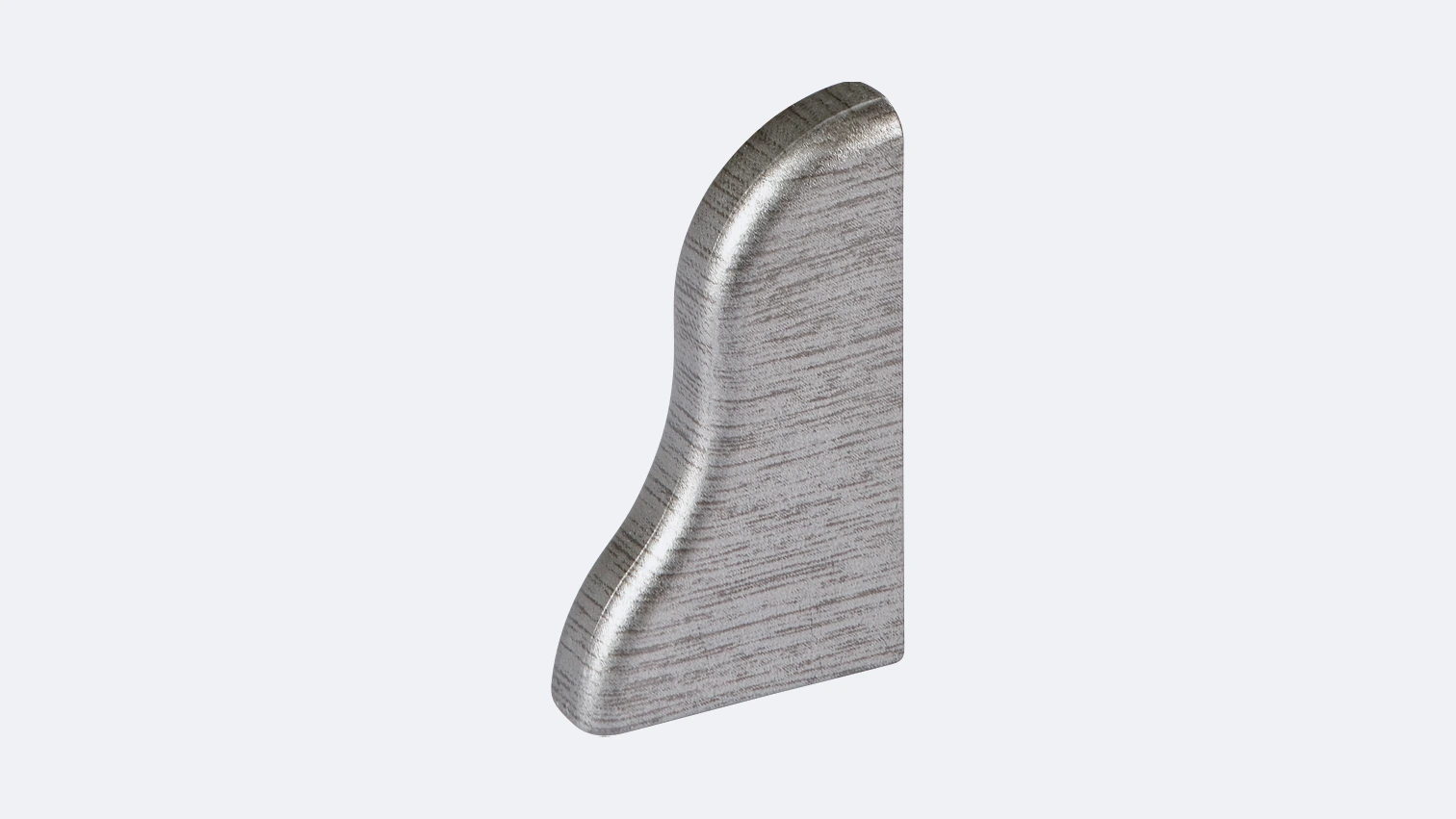Silber gebürstet