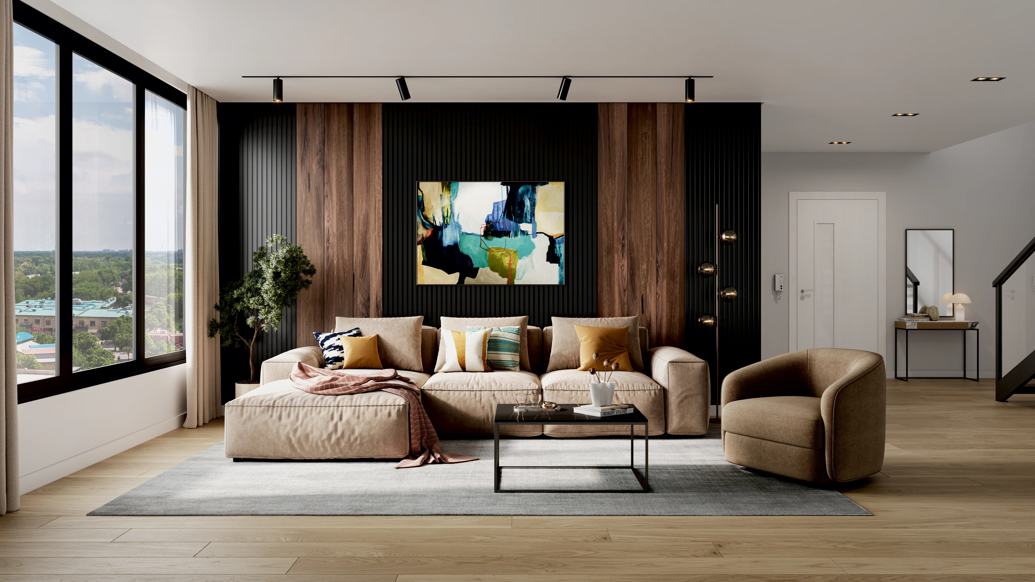 Uni mattschwarz/mattschwarz