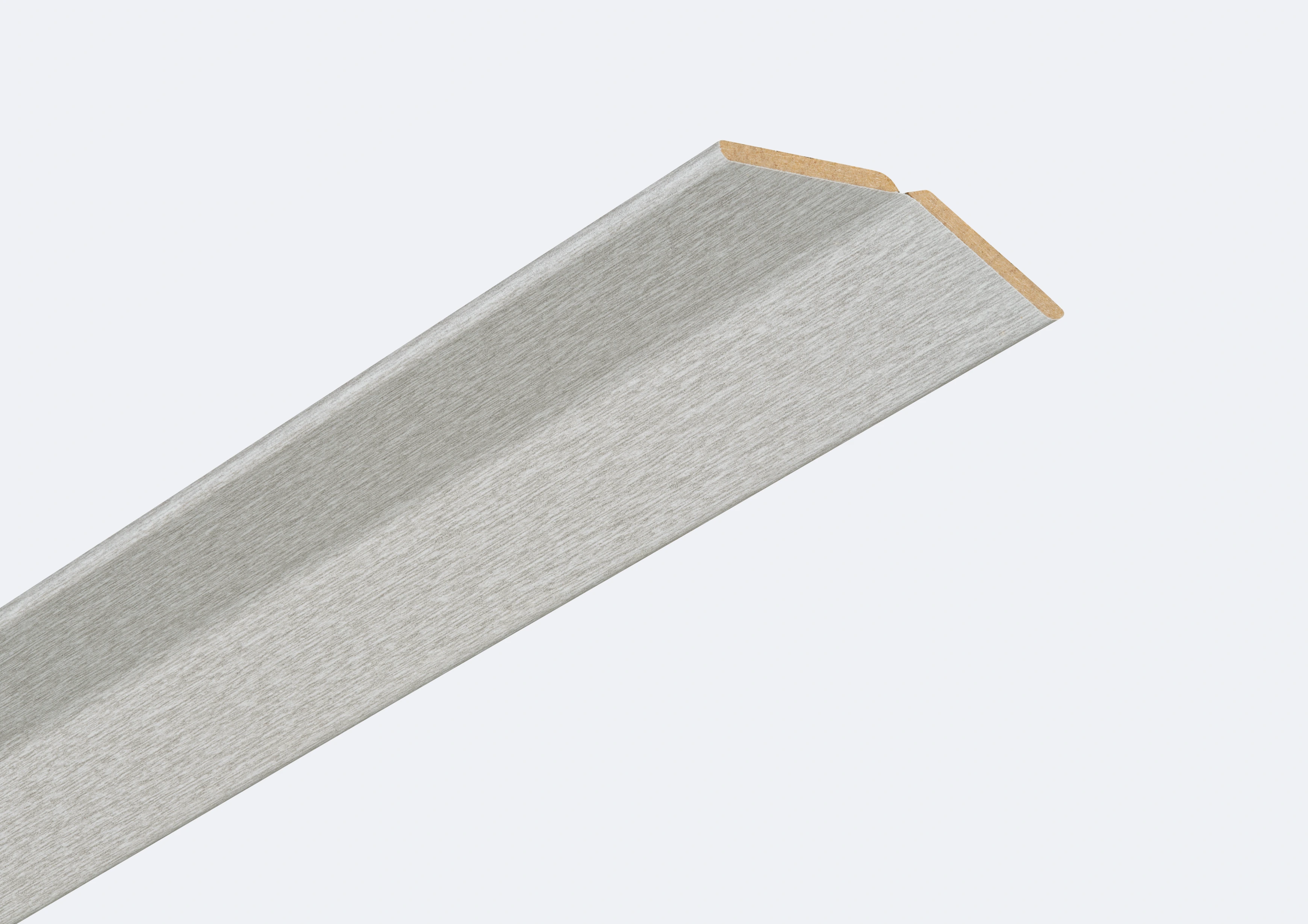 Aluminium argent métal brossé