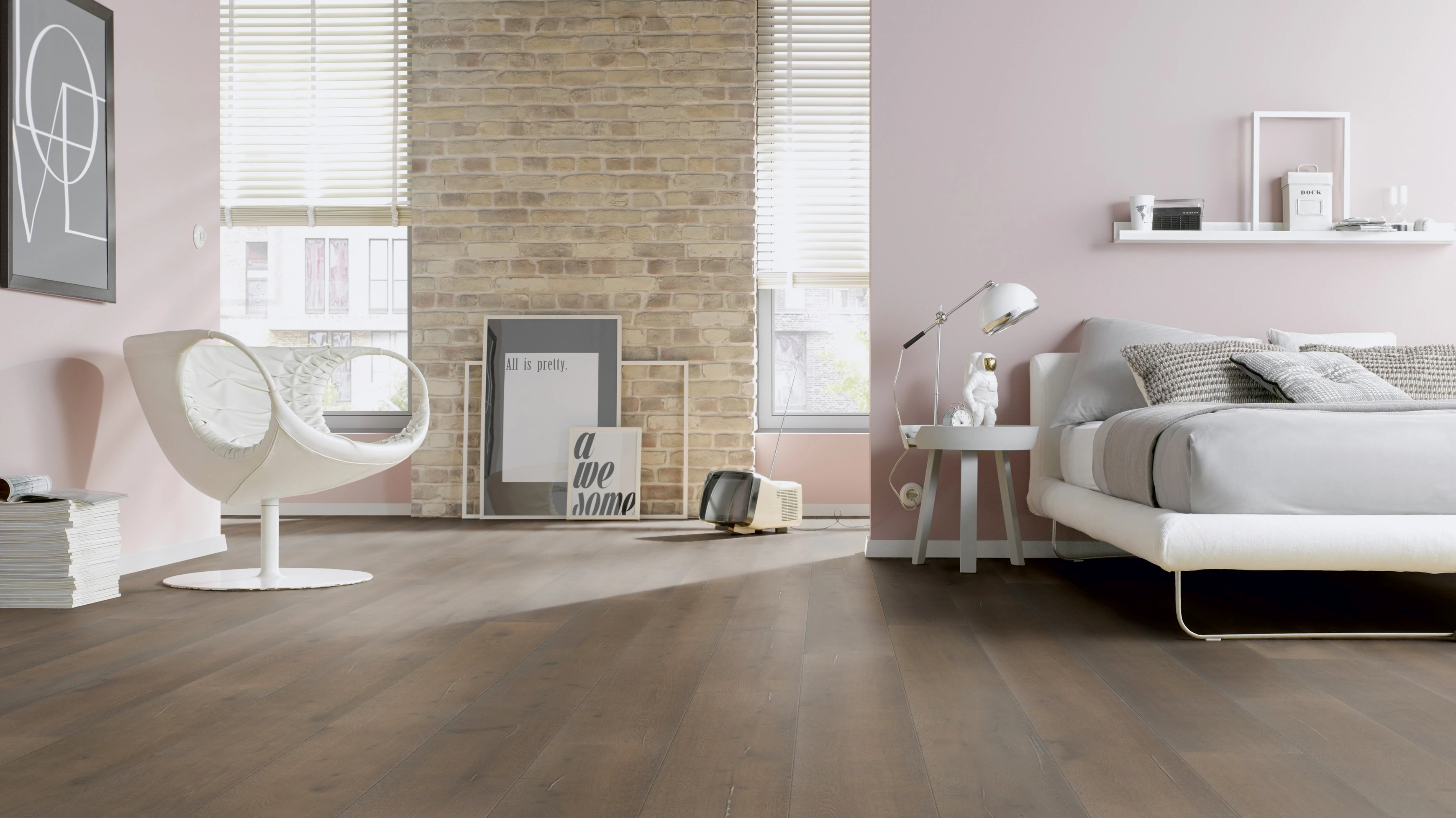 Oak unique mist brown