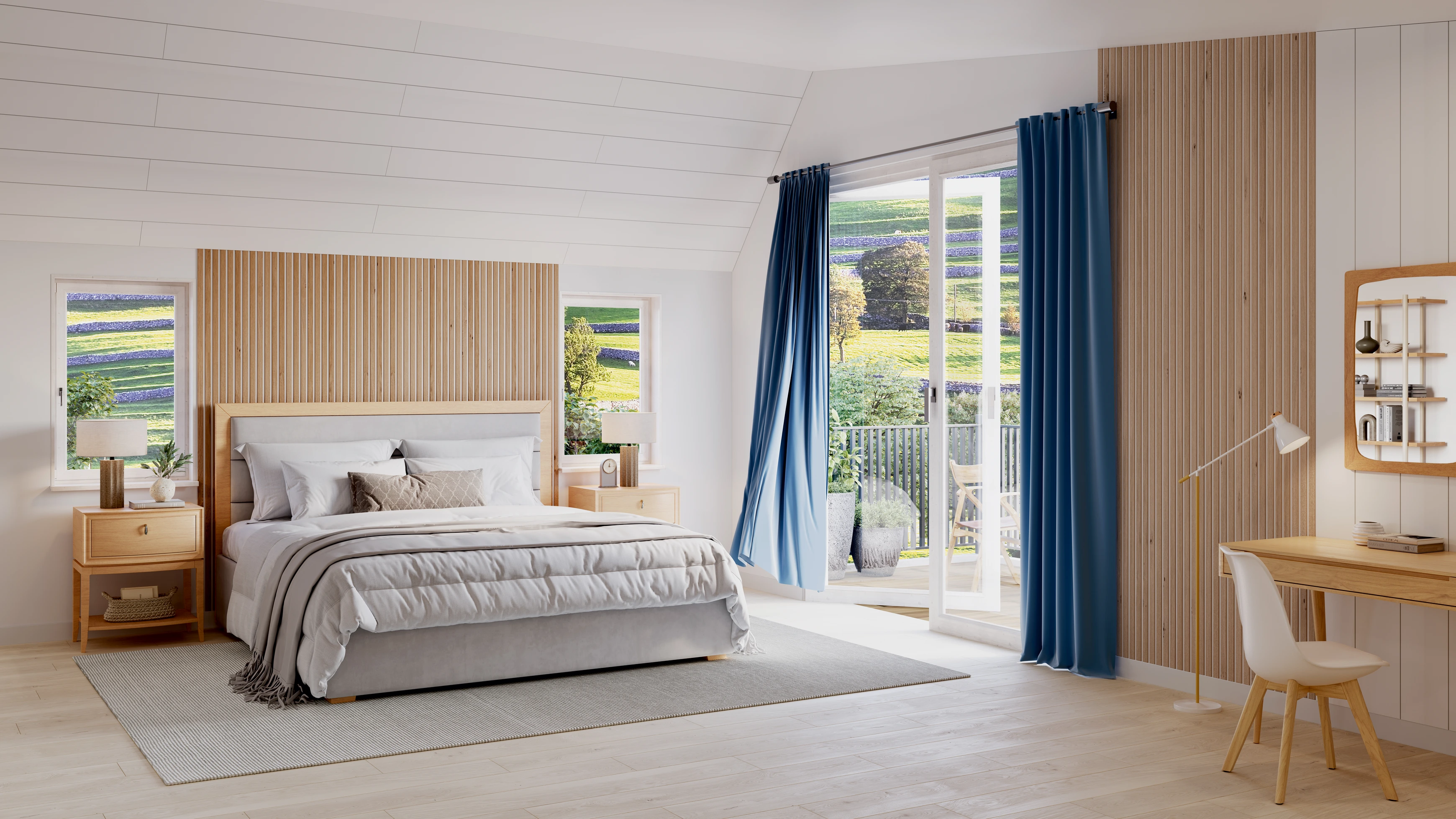 Eiche sand/kristallweiß