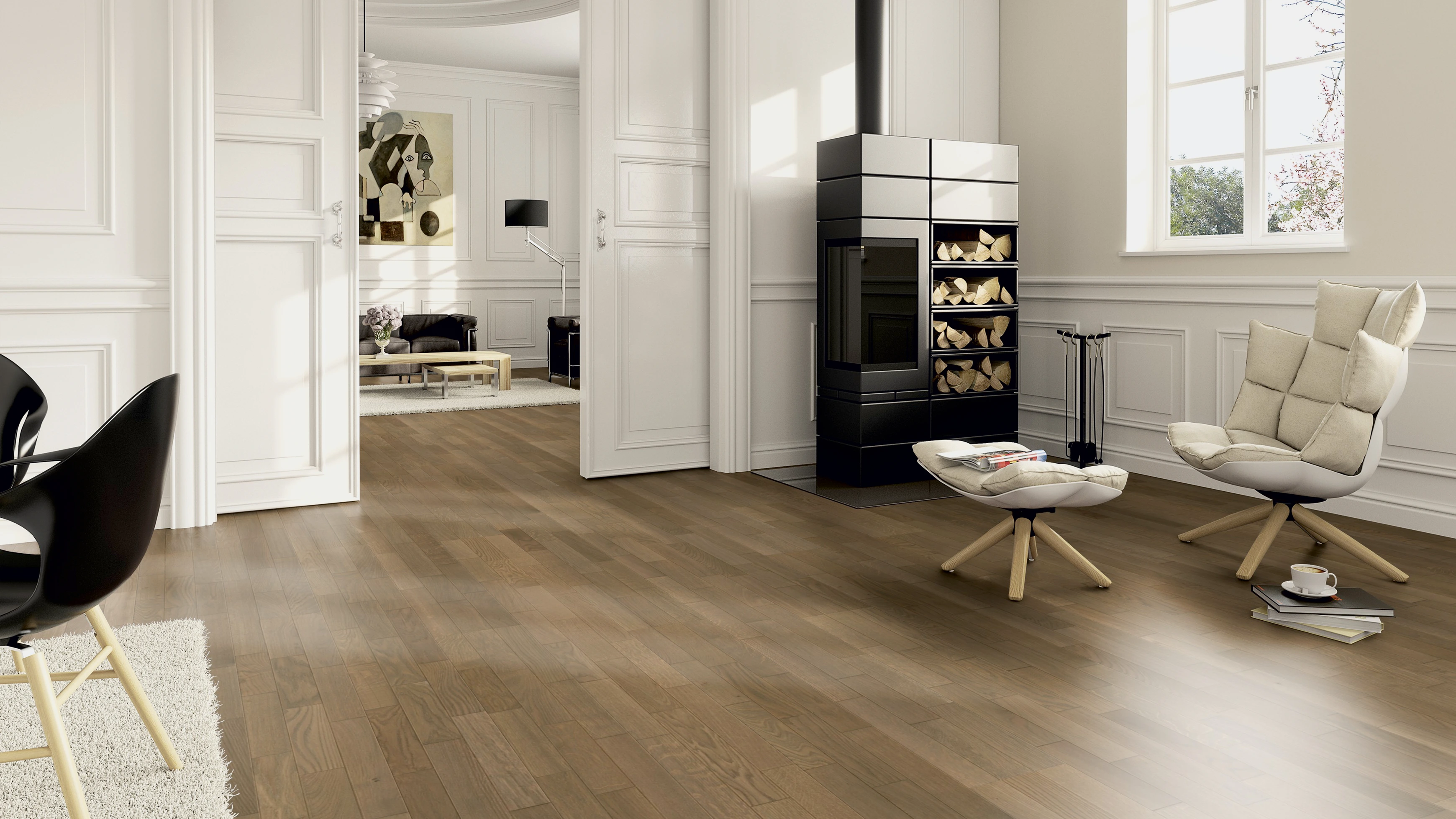 Eiche design terrabraun