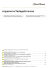 Verlegehinweise